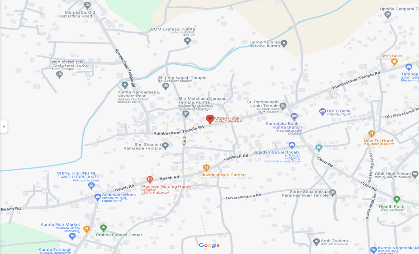 Utsav Hotel Location